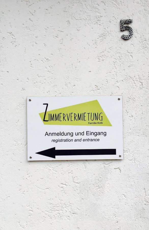 Zimmervermietung Familie Kolb Oberessendorf Exterior foto